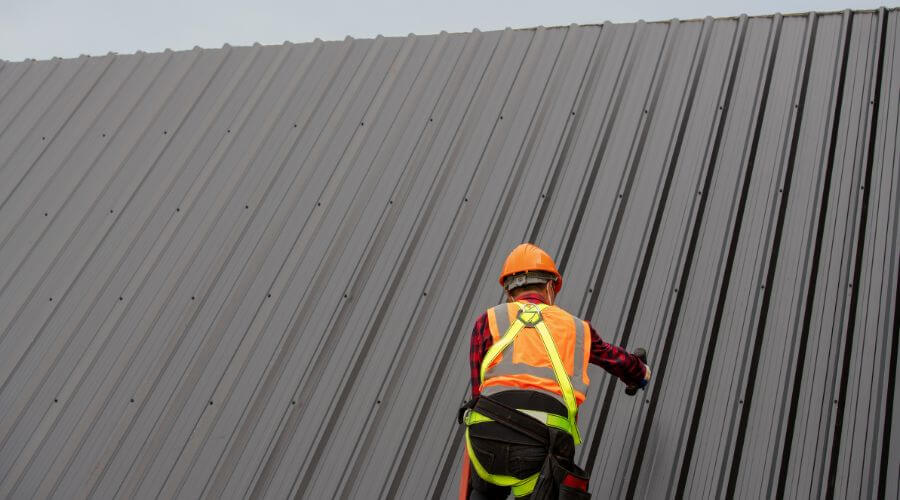 Professional metal roof installation services in Calverton, NY
